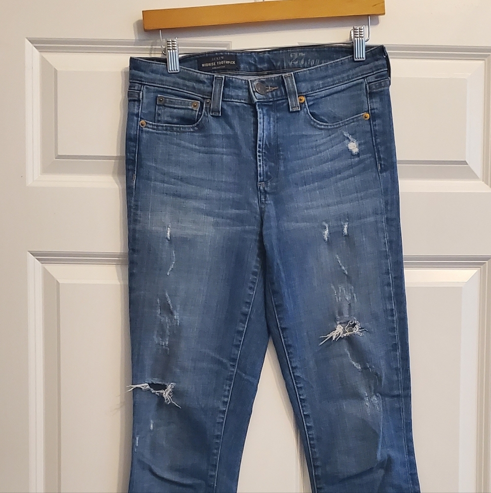 J. Crew toothpick jeans